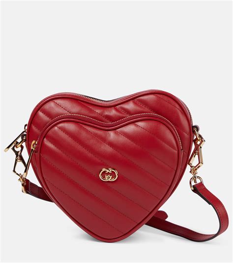 gucci heart boston bag|Gucci heart shaped bag.